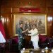 Panglima TNI Kunjungi Menteri Pertahanan RI Prabowo Subianto