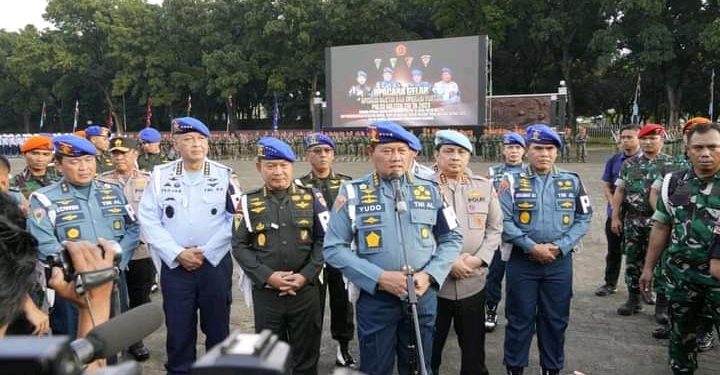 Panglima TNI: Operasi Gaktib dan Operasi Yustisi Polisi Militer TNI Digelar Sepanjang Tahun 2023