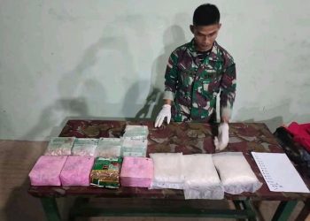 Perang terhadap narkoba, Kodam XII /TPR kembali gagalkan 12,9 Kg Sabu