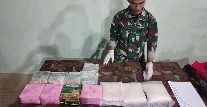 Perang terhadap narkoba, Kodam XII /TPR kembali gagalkan 12,9 Kg Sabu