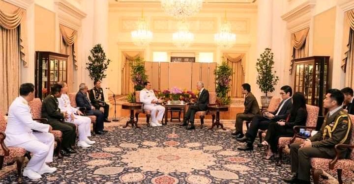 Panglima TNI Kunjungan Kerja Ke Singapura