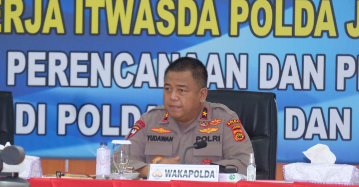 Wakapolda Jambi Brigjen Pol. Yudawan R membuka pelaksanaan Taklimat awal Audit kinerja rutin Itwasda Polda Jambi Tahap I T.A 2023