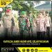Bertempat di Lapangan Makorem 042/Hapus Kapolda Jambi di Dampingi Danrem 042/Gapu Melaksanakan Apel Gelar Pasukan VVIP
