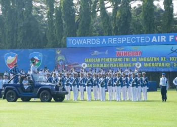 Kasau Lantik 36 Perwira Penerbang Muda TNI AU