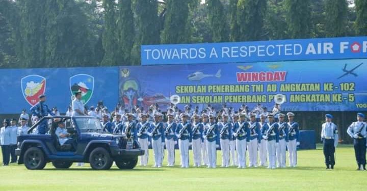 Kasau Lantik 36 Perwira Penerbang Muda TNI AU