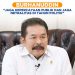 Jaksa Agung ST Burhanuddin memberikan sambutan pada Acara Kunjungan Kerja Virtual dalam rangka menyambut Hari Raya Idul Fitri 1444 H di lingkungan Kejaksaan RI