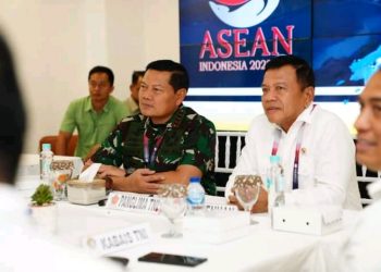 Panglima TNI Cek Kesiapan Satuan Tugas Intelijen Pengamanan KTT ASEAN ke-42
