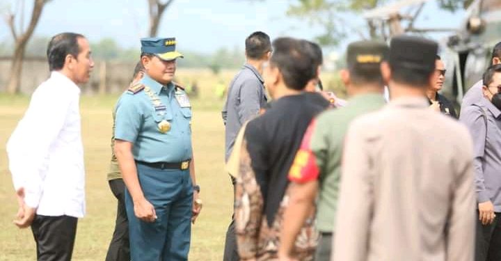 Panglima TNI Mendampingi Presiden RI, Luncurkan Program Pemulihan Hak Korban Pelanggaran HAM Berat