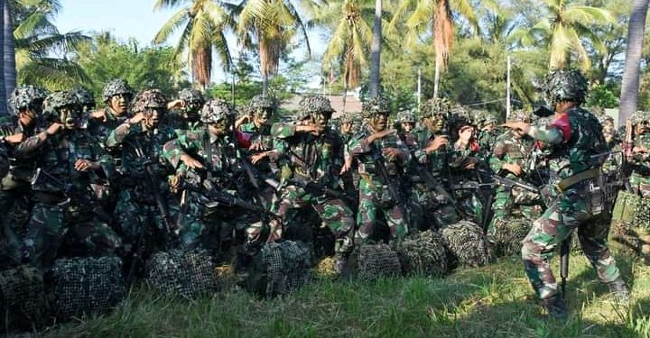 Latihan Armada Jaya XLI, Prajurit Brigif 2 Marinir Serbu Pantai Banongan, Situbondo