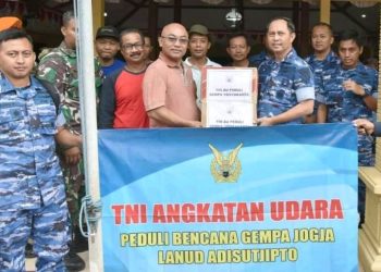 TNI AU  Gerak Cepat Dukung Penanggulangan Bencana Gempa Bumi Yogyakarta