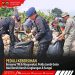Kepolisian Polda Jambi Bersama Personil Turun Melaksanakan Giat Perduli Lingkungan Bersihkan Sampah Serentak Bersama Polri