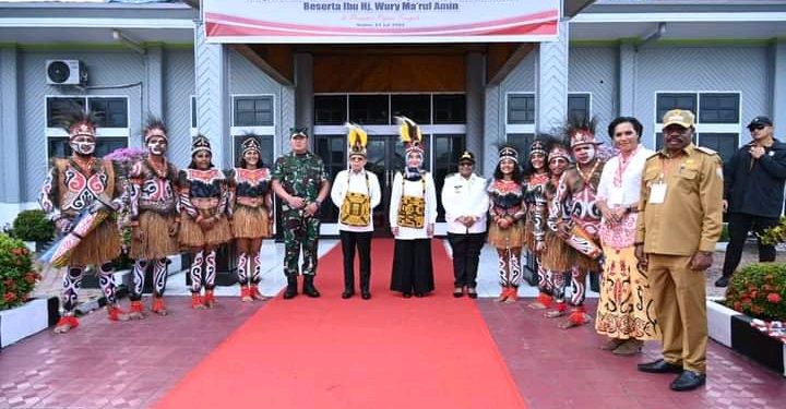 Panglima TNI Dampingi Wapres Kunjungan Kerja di Papua