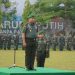 Dandrem 042/Gapu Laksanakan Upacara Bulanan,Bacakan Amanat Panglima TNI