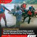 Tim SAR Gabungan dari Brimob, Basarnas dan BPBD Serta Masyarakat Laksanakan Pencarian di Sungai Merangin