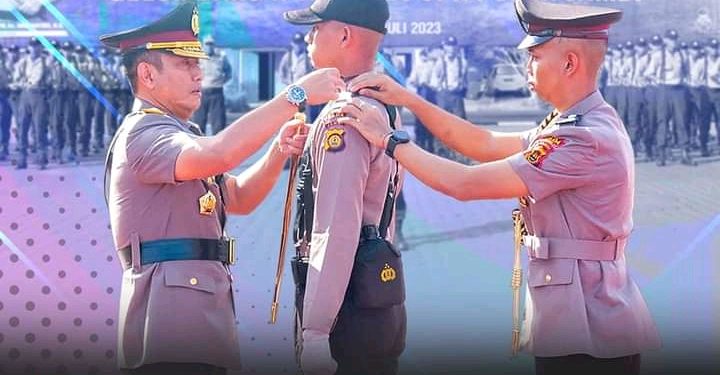 Kapolda Jambi Pimpin Upacara Pembukaan Pendidikan serta Pembentukan Bintara Polri Gelombang ke-2 TA.2023 di Lapangan SPN Polda Jambi