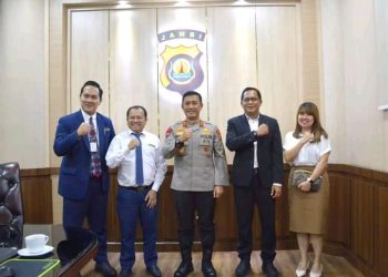 Kapolda Jambi Terima Silahturahmi General Manager BW Luxury Hotel Jambi