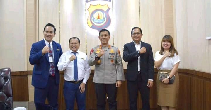 Kapolda Jambi Terima Silahturahmi General Manager BW Luxury Hotel Jambi