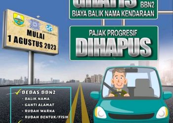 Kabar Gembira Mulai 1 Agustus 2023 Biaya Balik Nama Kendaraan Bermotor (BBNKB) Bekas Atau BBM 2 Gratis Ini Penjelasannya
