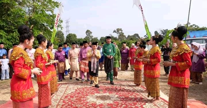 Perayaan Puncak Festival Candi Muaro Jambi FCMJ Tahun 2023 di laksanakan di Desa Pematang Jering, Kecamatan Jambi Luar Kota Jaluko