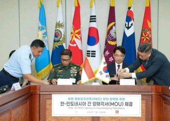 TNI Dan Militer Korsel Sepakat Tingkatkan Kemampuan Prajurit Dalam Menjaga Perdamaian Dunia