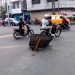 Waspada melintasi jalan Sutrisno Persimpangan lampu merah, Bahaya Ada Lubang Pertengahan Jalan