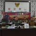 Kepala Staf Korem 042/Gapu (Kasrem) Kolonel Inf Ali Aminudin.,S.E.,M.M mengikuti rakornis TMMD Ke 77 secara virtual bertempat di Lantai 2 Makorem