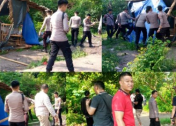 Kepolisian Resort Kota (Polresta) Jambi melakukan tindakan tegas terhadap tempat penyalahgunaan narkoba yang marak terjadi di wilayah hukum Polresta Jambi