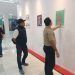Tiga peserta didik (Serdik) Sekolah Pimpinan Tinggi (Sespimti) Polri Dikreg Ke-31 Tahun 2023 kunjungi Pameran Karikatur